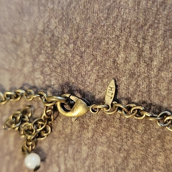 VTG JJH for Avon Acrylic Beaded Chain Sautoir Pendant Lavalier Necklace - Picture 5 of 7